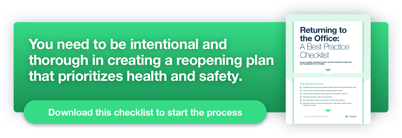 How to Safely Return to the Office as COVID-19 Restrictions Lift: A ...